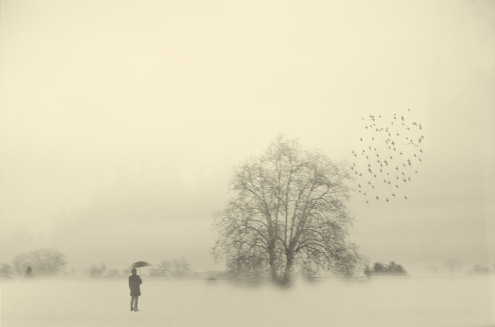 Состояние уныния. Блестящий фотопроект о таинственном одиноком человеке. Автор фото: Сезар Блэй (Cesar Blay). 