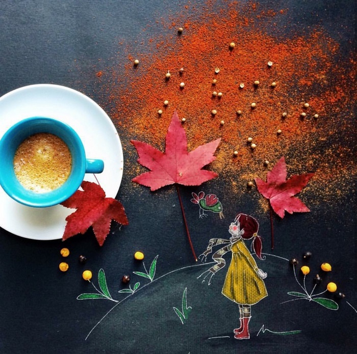 Осень. Автор: Cinzia Bolognesi.