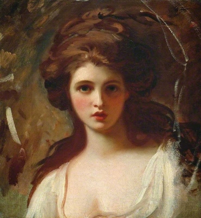 Портрет Эммы Гамильтон в роли Цирцеи, сделанный Джорджем Ромни в 1782 году.  \ Фото: blogspot.com.