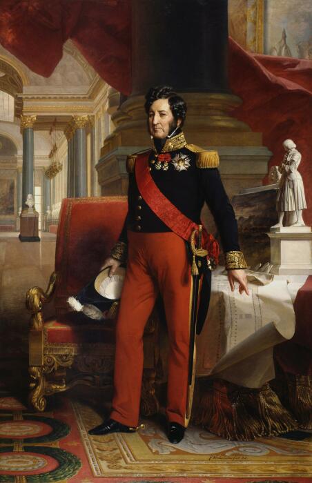 Луи-Филипп I Бурбонский, король Франции. \ Фото: reddit.com.
