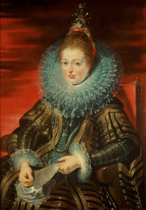 Изабелла Клара Евгения, 1609 год. \ Фото: tuttartpitturasculturapoesiamusica.com.