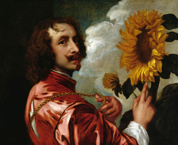 Ван Дейк, Автопортрет,  1634 год. \ Фото: unjourunhomme.com.