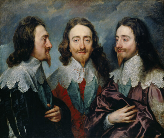 Тройной портрет Карла I, короля Англии, 1635-1636 гг. \ Фото: pinterest.com.