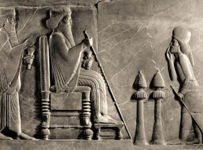 Рельеф Дария Великого, Персеполь, 500 г. до н. э. \ Фото: google.com.