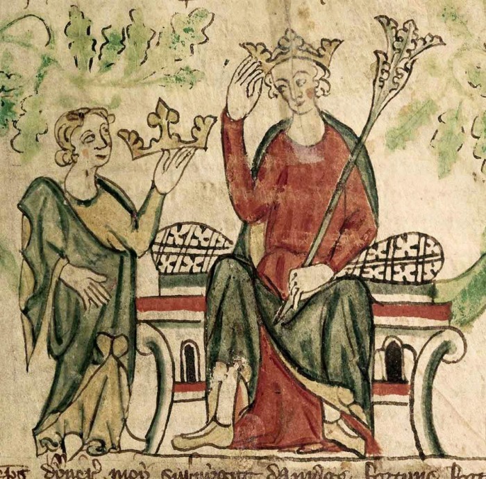 Коронация Эдуарда II, XIV век. \ Фото: histoiresroyales.fr.
