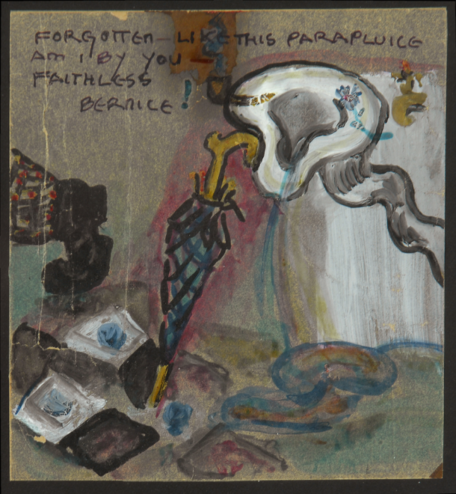 Forgotten Like this Parapluice am I by You – Faithless Bernice, Эльза фон Фрейтаг-Лорингофен, 1924 год. \ Фото: bing.com.