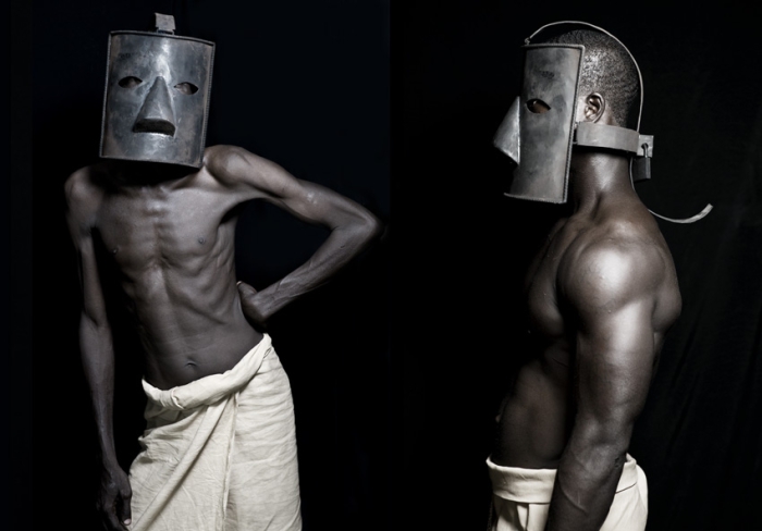 Металлическая маска. Автор работ: Фабрис Монтейро (Fabrice Monteiro).