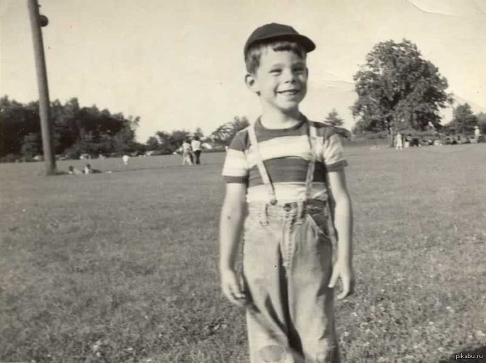 Стивен Кинг в детстве. \ Фото: google.ru.