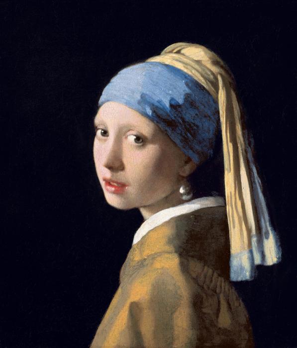 Девушка с жемчужной серёжкой, Ян Вермеер. 