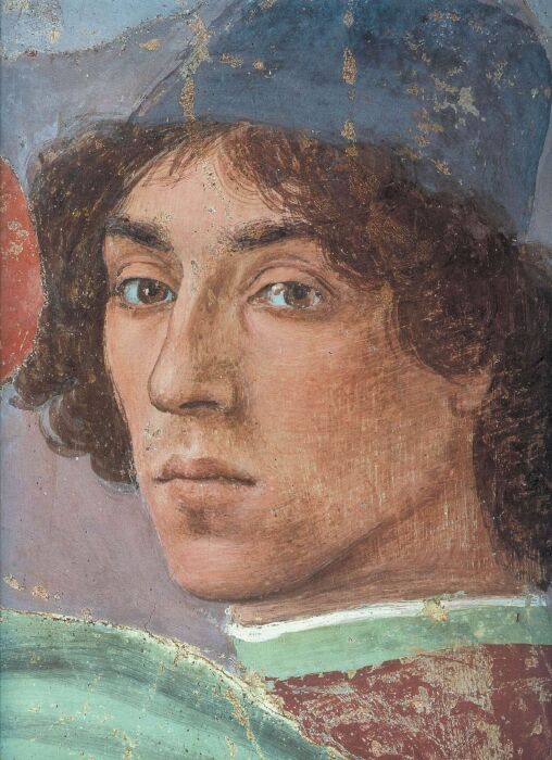 Автопортрет Филиппино Липпи, 1481 год. \ Фото: wordpress.com.