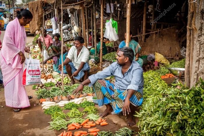 Овощной индийский рынок. \ Фото: google.com.ua.