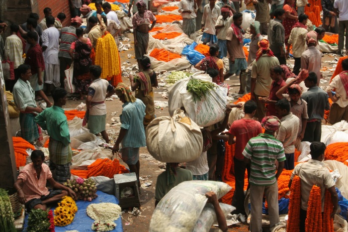 Рынок в Индии. \ Фото: pixy.org.