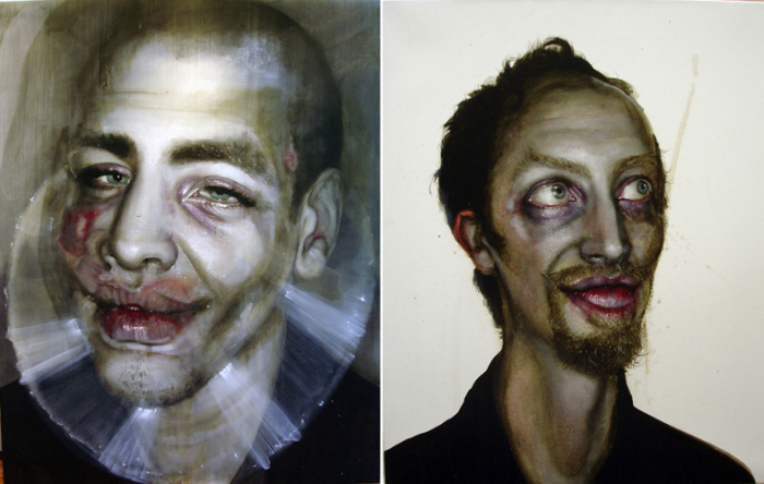 Gavin Nolan - художник, который рисует зомби. 