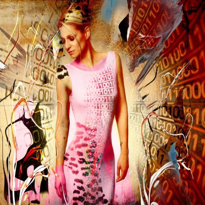 Розовое платье. Автор: Geert Lemmers.