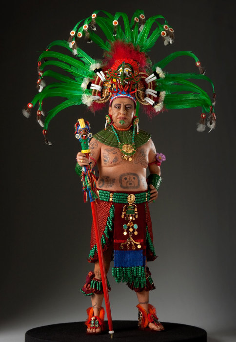 Принц племени Майя. Автор: George Stuart.