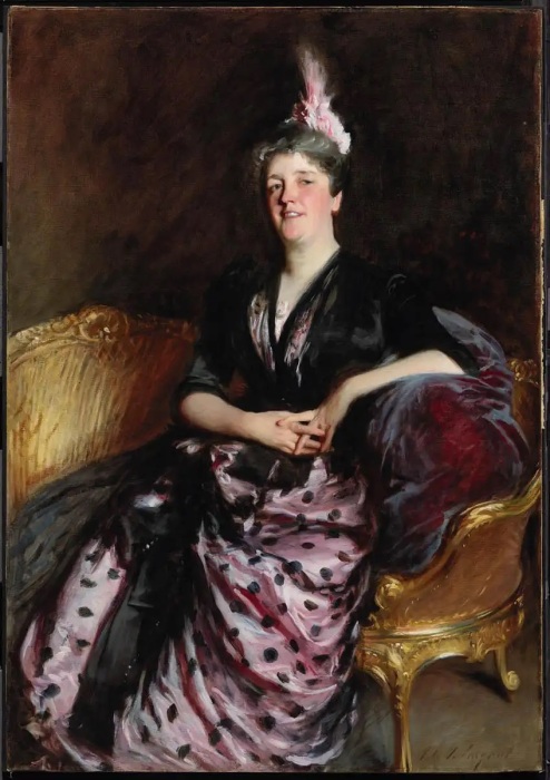 Миссис Эдвард Дарли Бойт (Мэри Луиза Кушинг), Джон Сингер Сарджент, 1887 год. \ Фото: google.com.