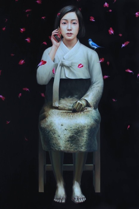 Картины современного южнокорейского художника Хё-Квaн Чжoн (Hаe-Kwаng Jeоng).