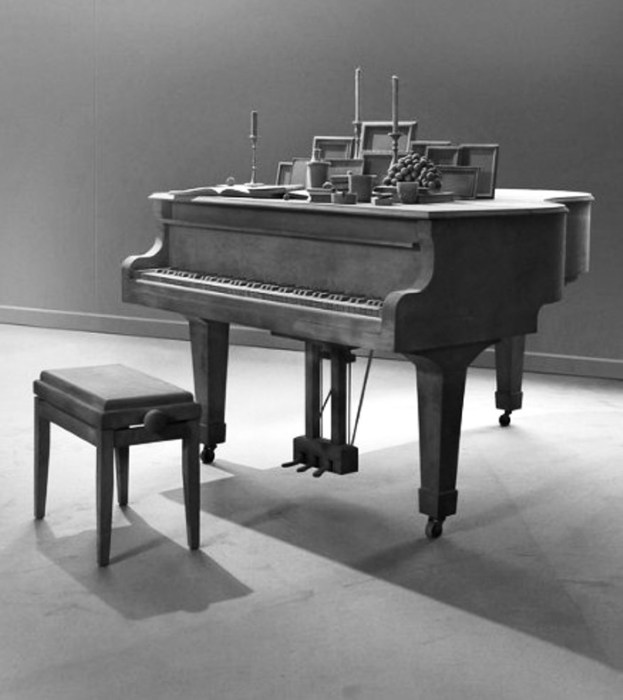 Старый рояль. Автор: Hans Op de Beeck.