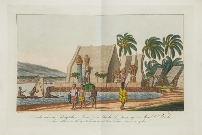 Святилище гавайцев в Каилуа-бэй на острове Оаху. \ Фото: images.venator-hanstein.de.
