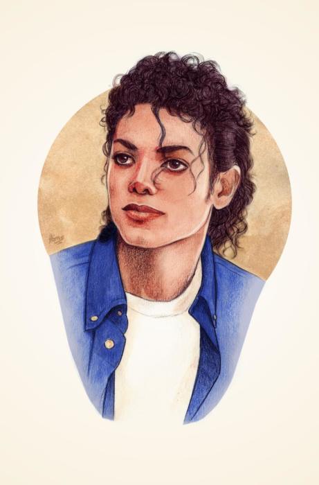Майкл Джексон. Автор Helen Green.