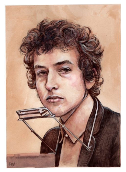 Боб Дилан. Автор Helen Green.