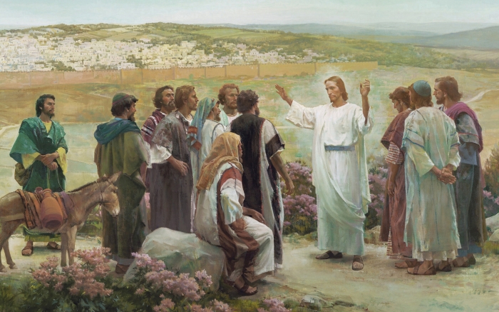 Иисус и его ученики. \ Фото: klin-demianovo.ru.