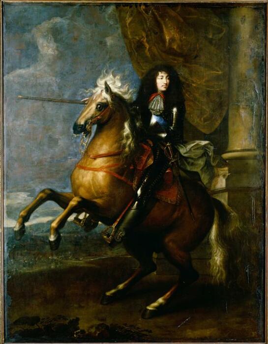 Король Людовик XIV. \ Фото: kunstkopie.de.