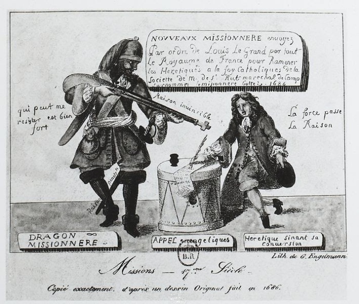 Новые миссионеры, автор книги Годфруа Энгельман, 1686 год. \ Фото: googleusercontent.com.