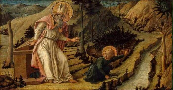 Видение Святого Августина, Фра Филиппо Липпи, 1460 год. \ Фото: twitter.com.