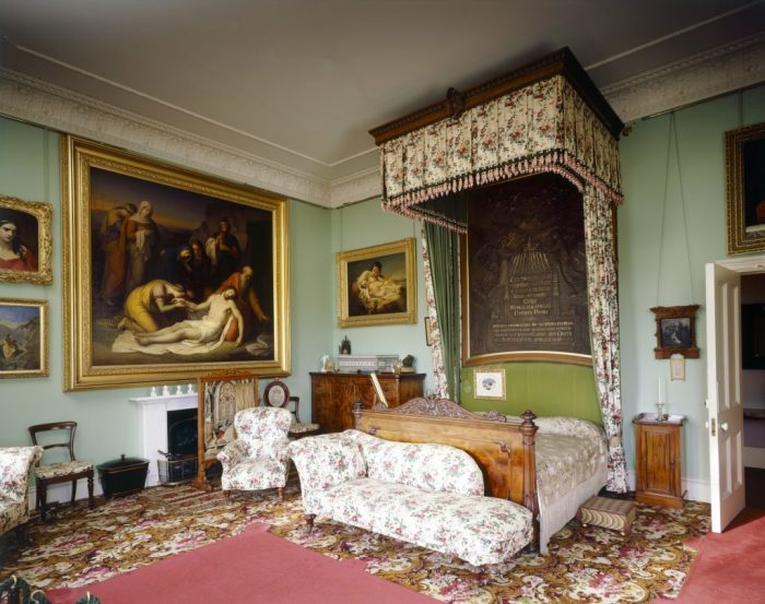 Спальня королевы Виктории, где она умерла в Осборн-Хаусе в 1901 году.  Фото: blog.hrp.org.uk.