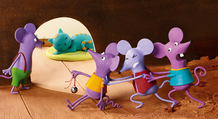 Кошки-мышки. Пластилиновый мир Ирмы Грюнхольц (Irma Gruenholz).