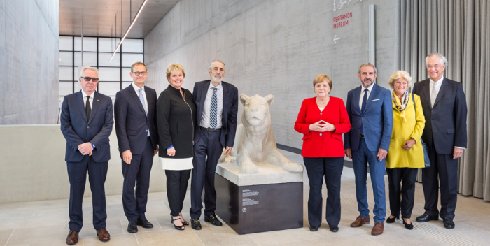 Открытие галереи Джеймса Симона в 2019 году. \ Фото: preussischer-kulturbesitz.de.