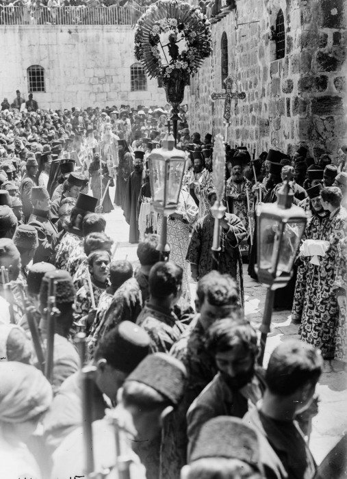 Греческий православный крестный ход, 1915 год.