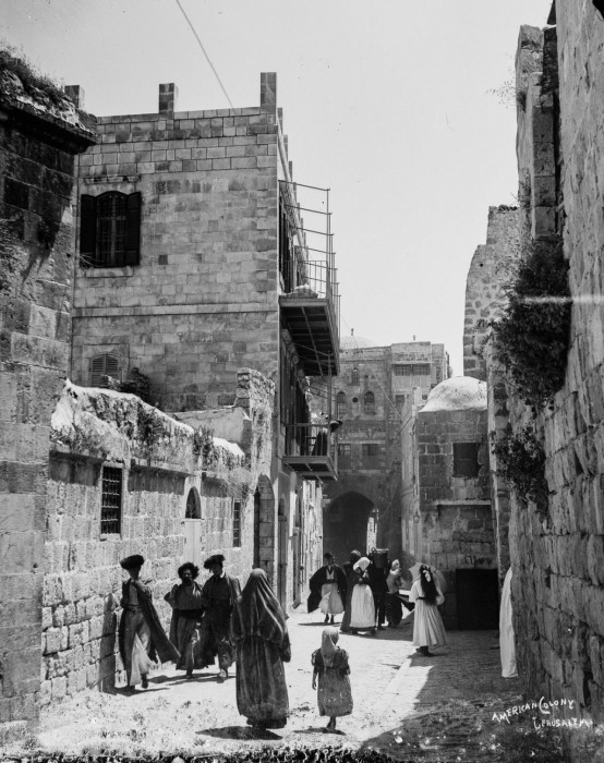 Древнейший город Иерусалим, 1900 год.