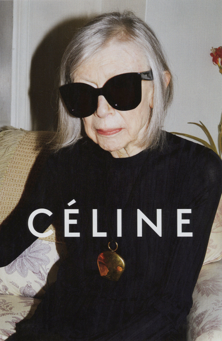 Джоан Дидион (Joan Didion). Возраст: 80 лет. Кампания: Celine.