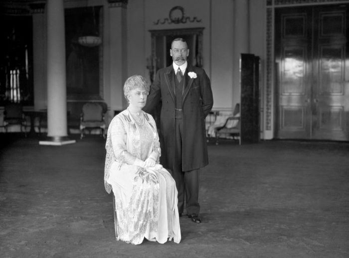 Королева Мария и Король Георг V. \ Фото: 
