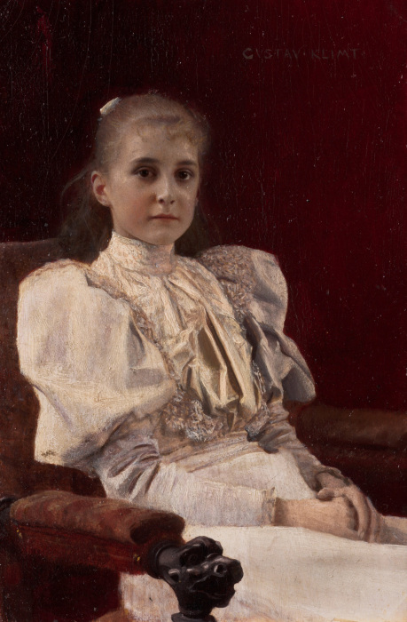 Сидящая молодая девушка, 1894 год. \ Фото: arthistoryproject.com.