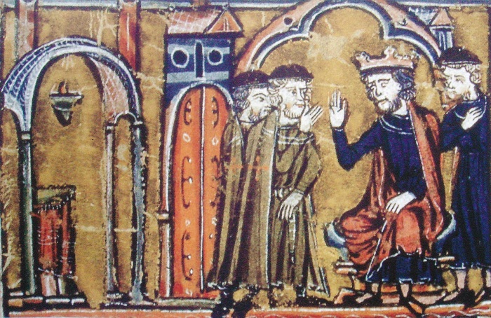В 1307 году король Франции Филипп Красивый приказывает арестовать всех членов ордена. \ Фото: wordpress.com.