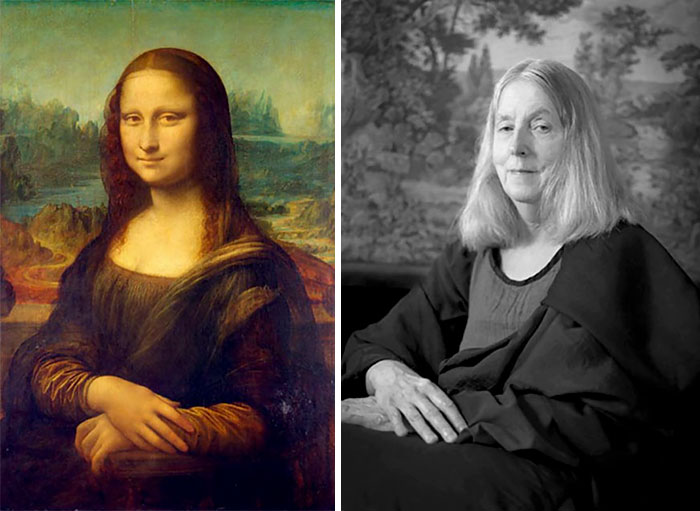 Мона Лиза — Леонардо да Винчи. Автор: Laura Hofstadter.