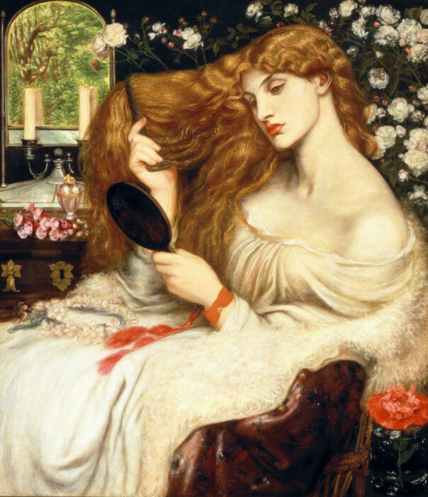Данте Россетти, Леди Лилит, 1868 год. / Фото: messynessychic.com.