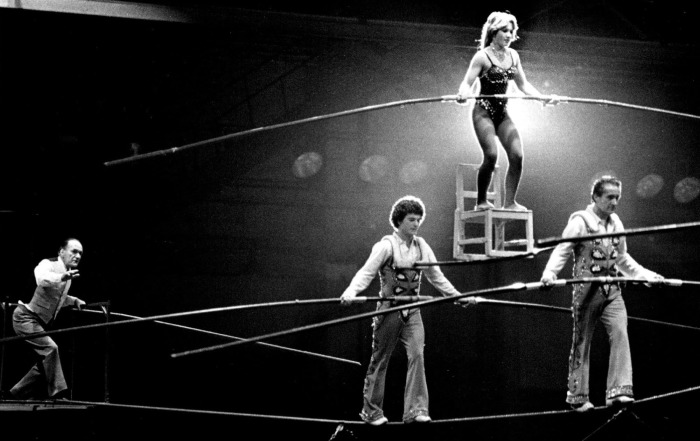 Семья циркачей Валленда. \ Фото: startribune.com.