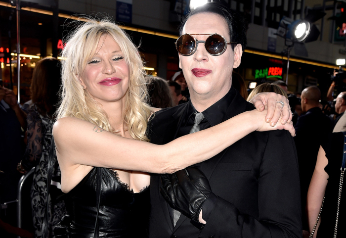Marilyn Manson и Кортни Лав. \ Фото: shakal.today.