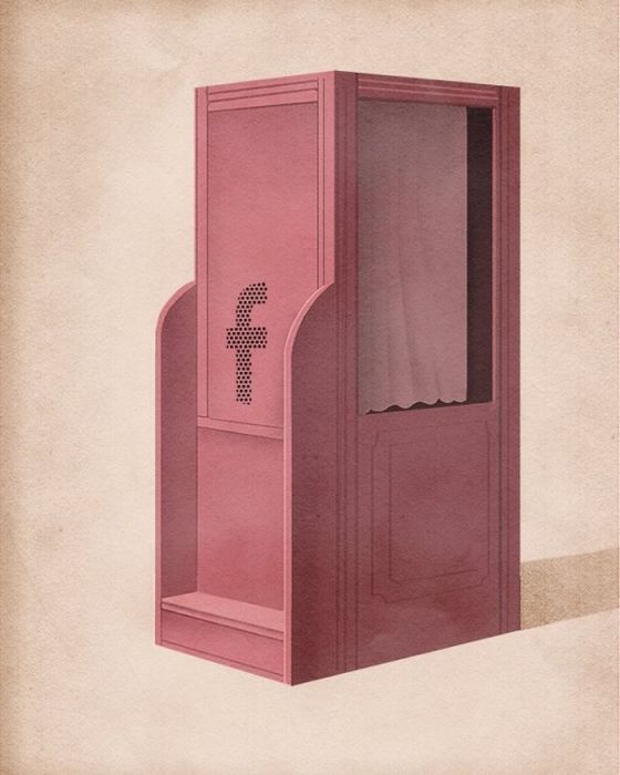 Социальные медиапризнания. Автор: Marco Melgrati.