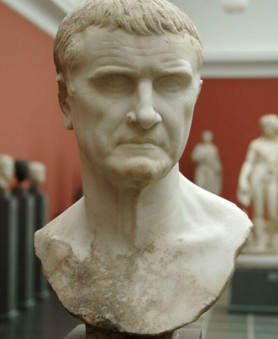 Бюст Марка Лициния Красса, 1 век н. э. \ Фото: google.com.