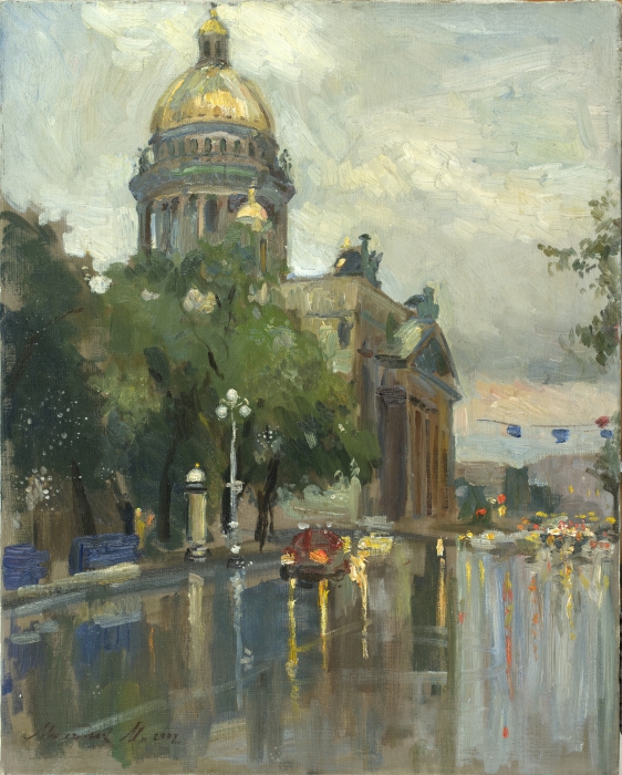 Дождливый Петербург. Автор: Молодых Мария.