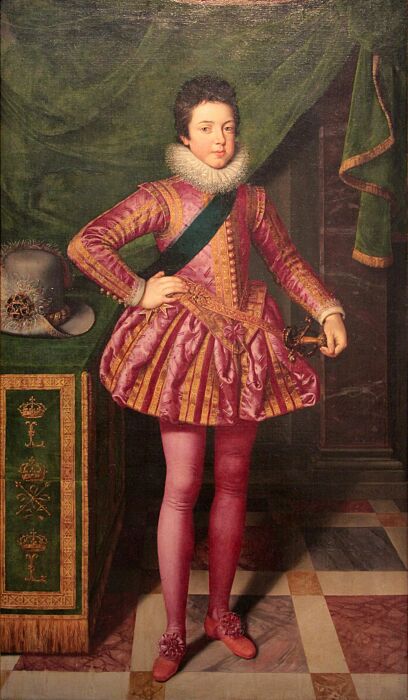 Будущий король Людовик XIII. \ Фото: it.m.wikipedia.org.