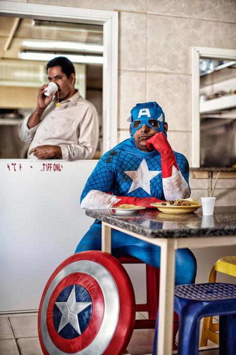 Капитан Америка - Суреш, Индия. Автор фото: Martin Beck.