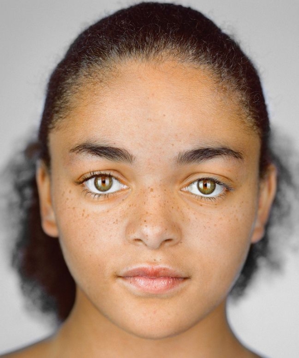 Имани Корнелиус, 13 лет. Расово-национальная принадлежность: Чёрнокожая, белая, афроамериканка. 