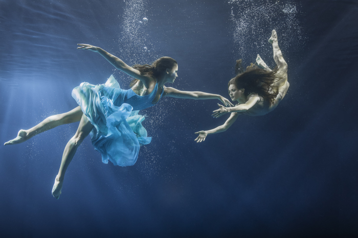 Майя Алмейда (Maya Almeida). Феи, Серия подводный танец, цифровая фотография, 2013 год.