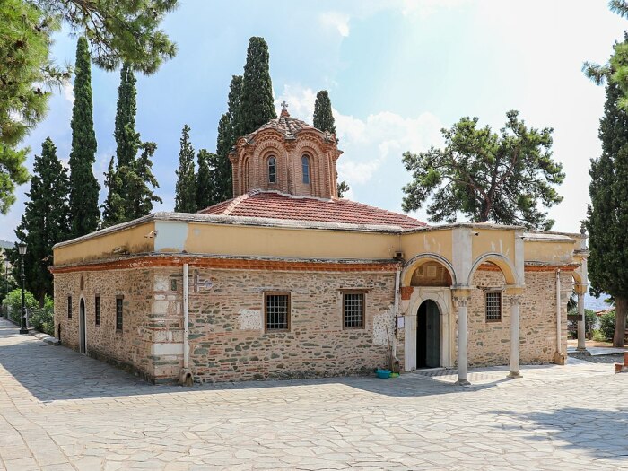 Монастырь Влатадон в Салониках. \ Фото: en.wikipedia.org.